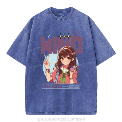 Be Kind Christian Washed T-Shirt