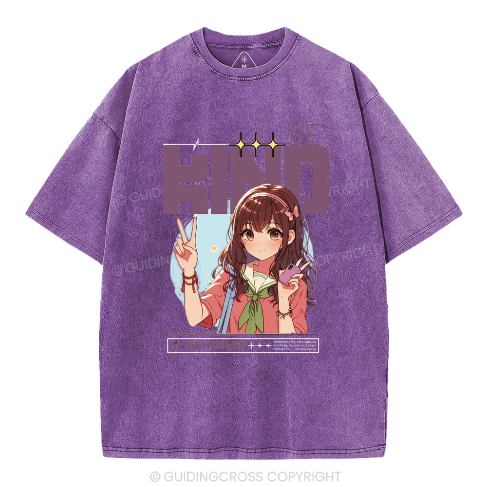 Be Kind Christian Washed T-Shirt
