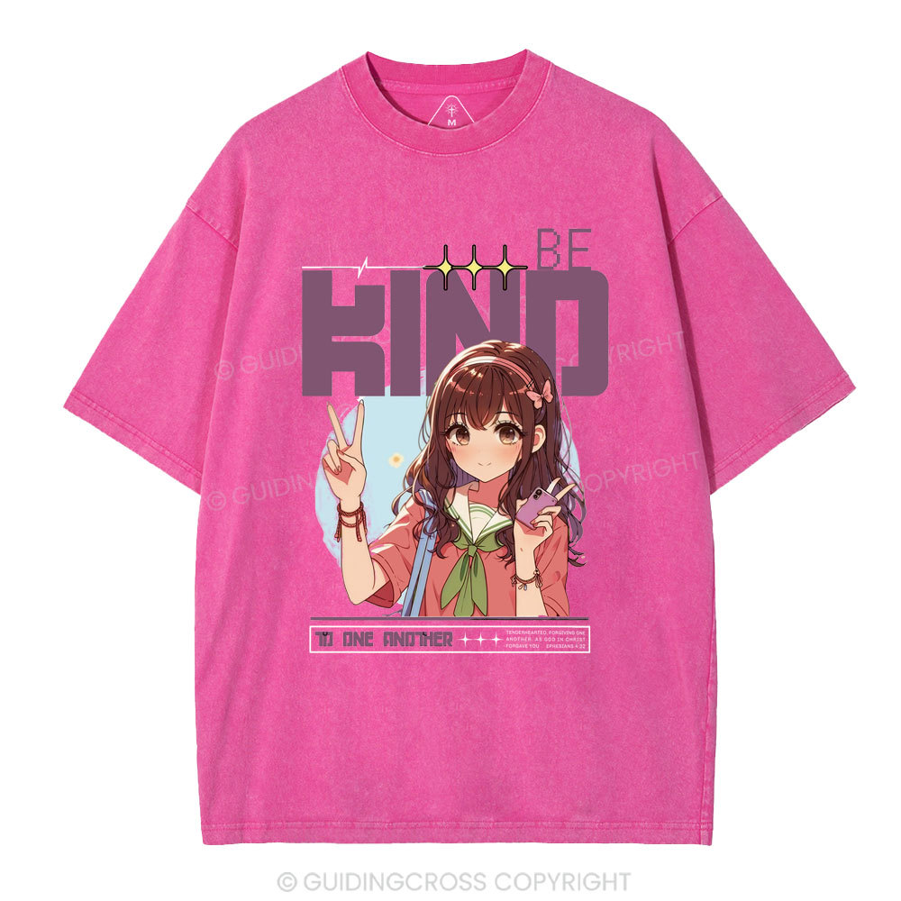 Be Kind Christian Washed T-Shirt