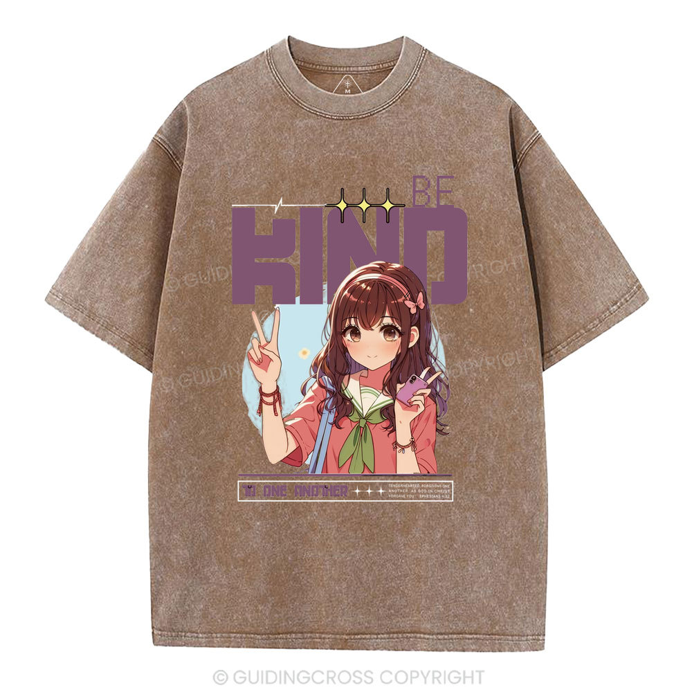 Be Kind Christian Washed T-Shirt