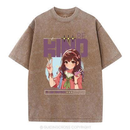 Be Kind Christian Washed T-Shirt