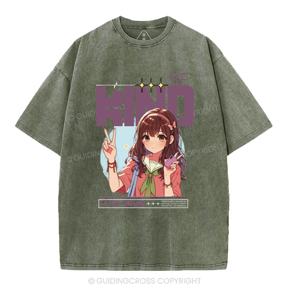 Be Kind Christian Washed T-Shirt