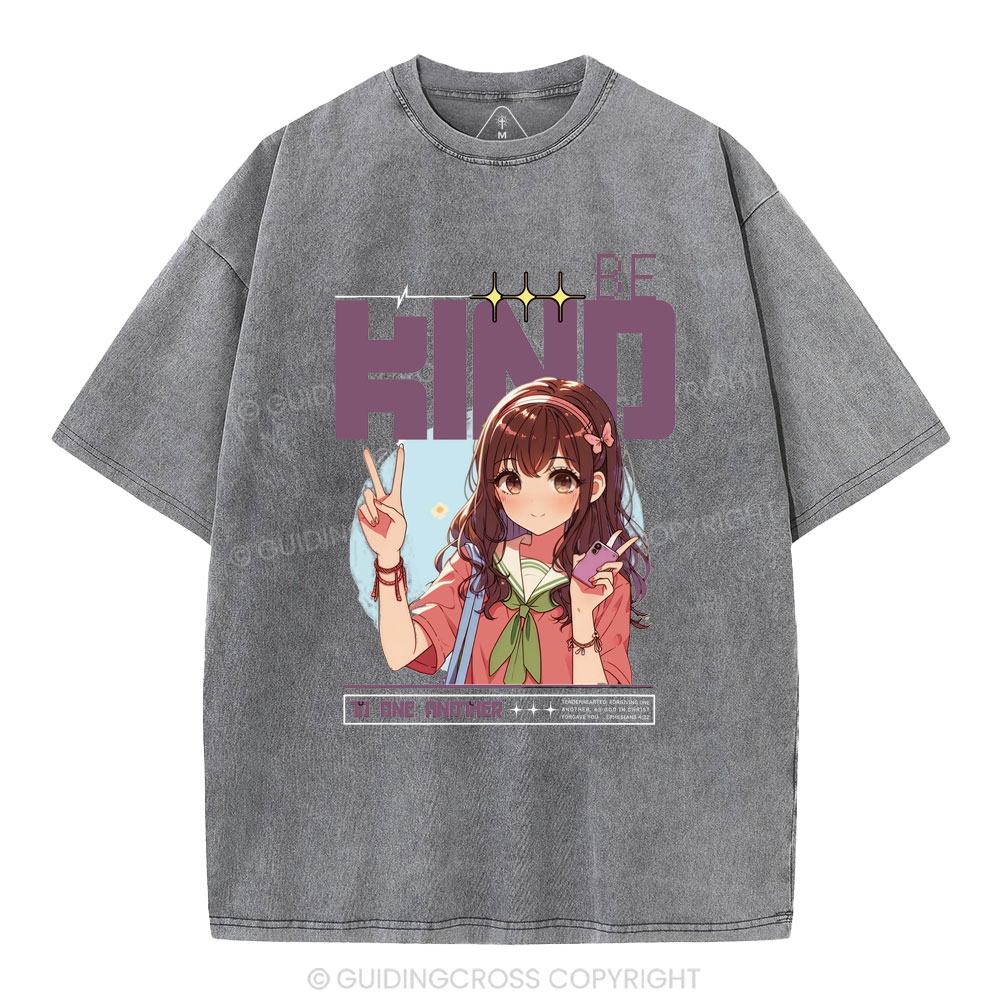 Be Kind Christian Washed T-Shirt