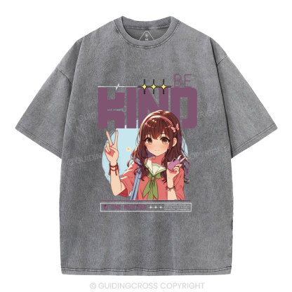 Be Kind Christian Washed T-Shirt