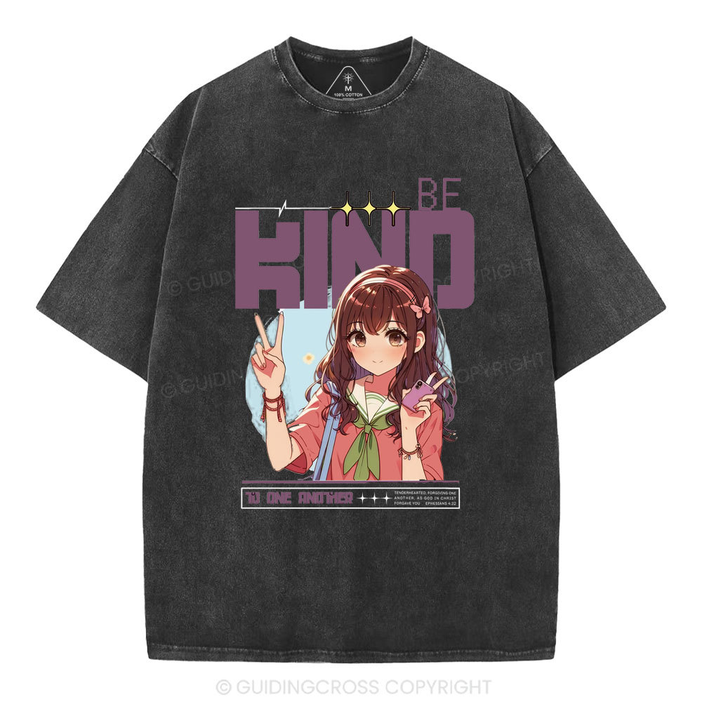 Be Kind Christian Washed T-Shirt