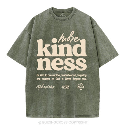 Be Kind To Another Christian Washed T-Shirt