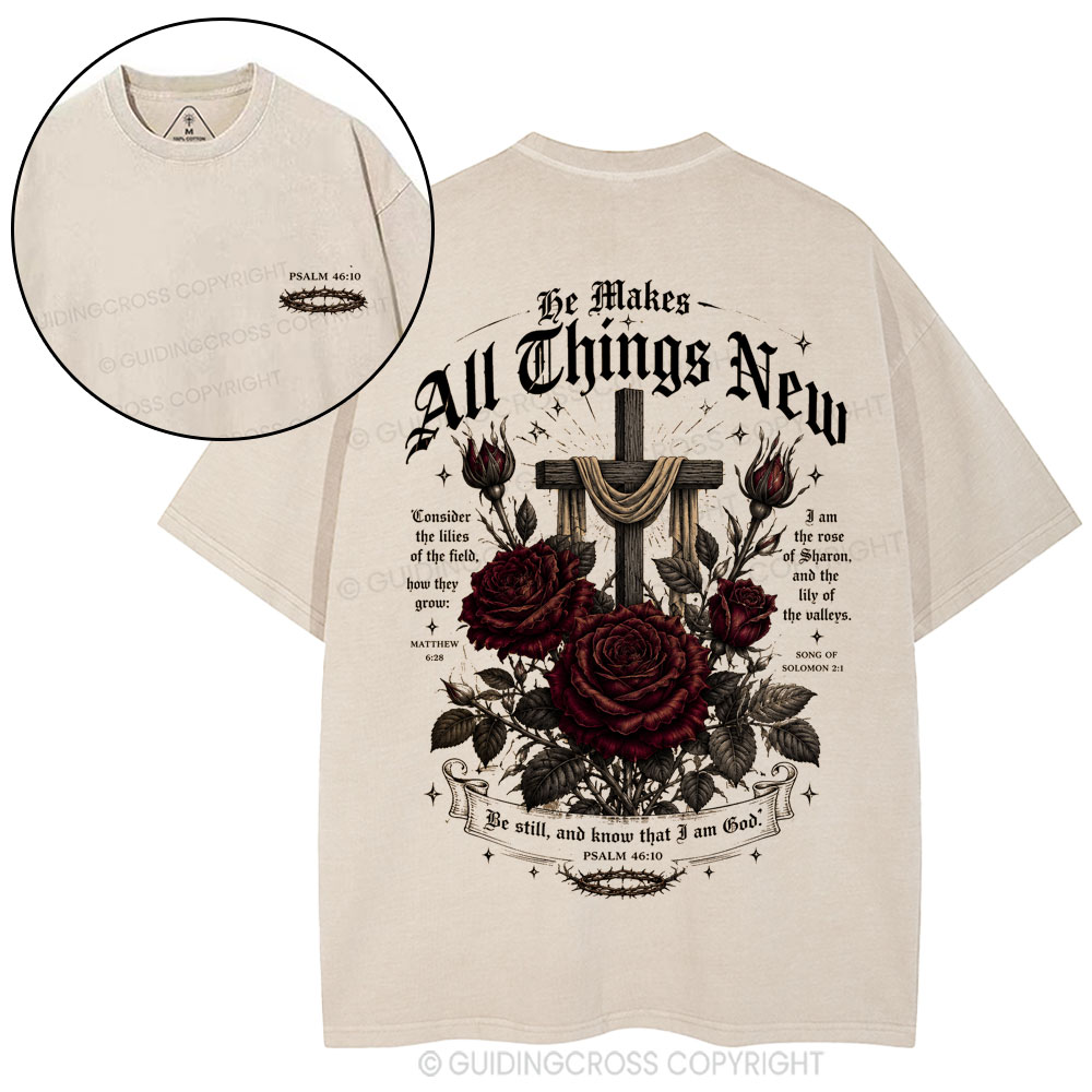 New-Sample Christian Washed T-Shirt Sale - GuidingCross