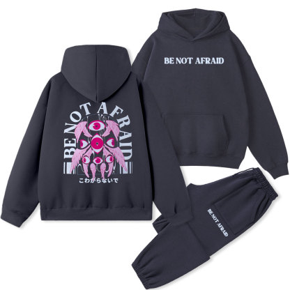 Be Not Afraid Christian Fleece Hoodie Set