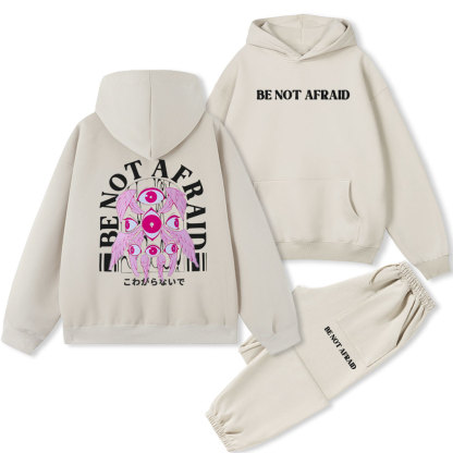 Be Not Afraid Christian Fleece Hoodie Set