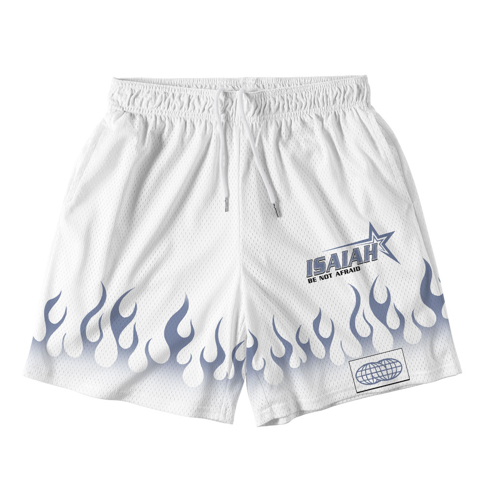 Be Not Afraid Christian Mesh Shorts