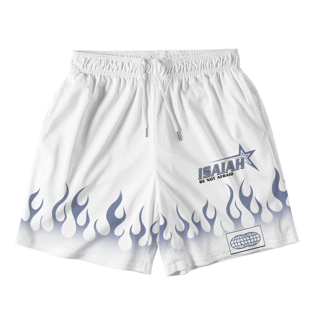 Be Not Afraid Christian Mesh Shorts