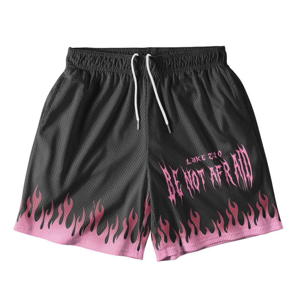 Be Not Afraid Christian Mesh Shorts