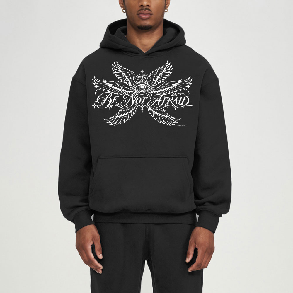 Be Not Afraid Christian Premium Fleece Hoodie Set
