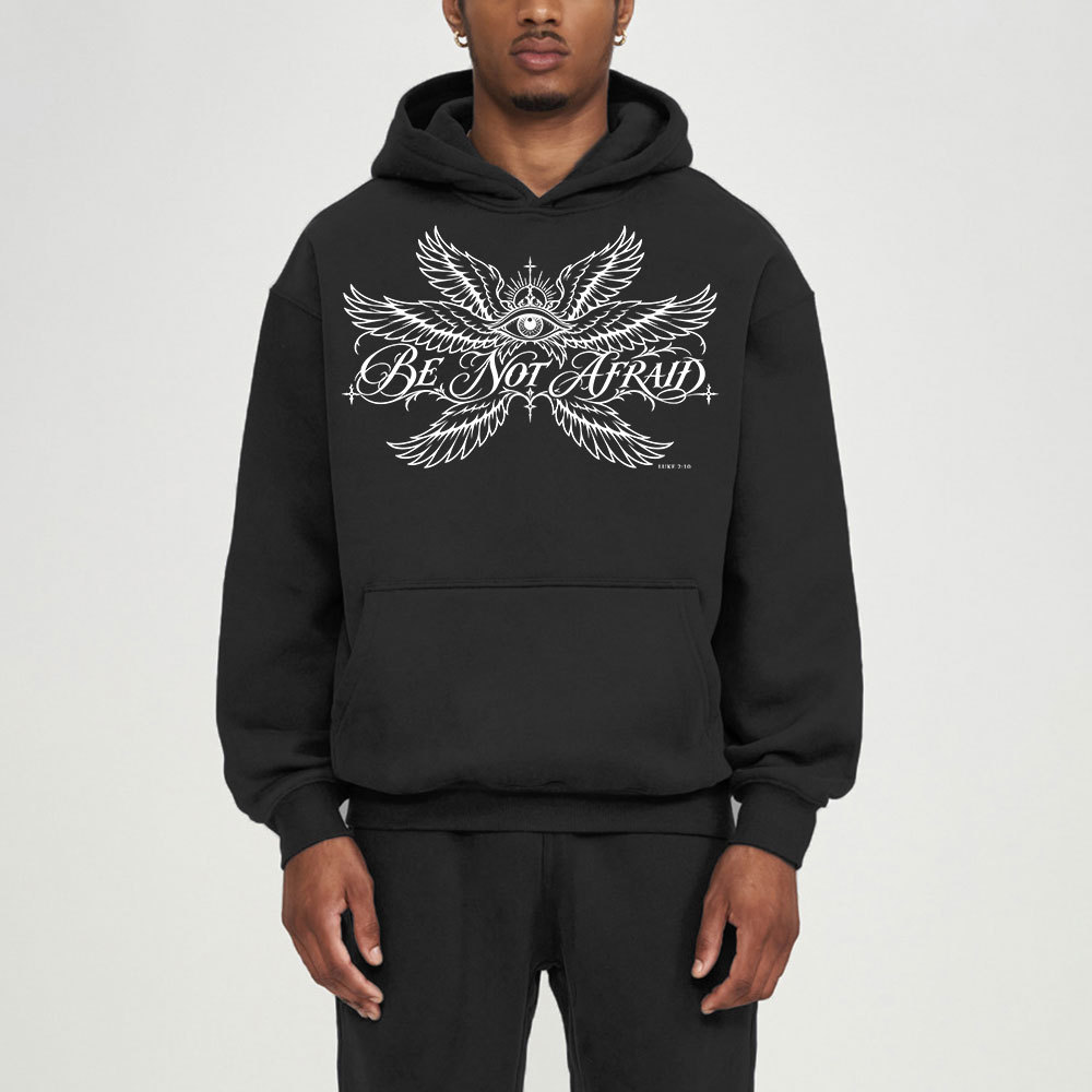 Be Not Afraid Christian Premium Fleece Hoodie Set