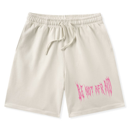 Be Not Afraid Christian Washed Shorts
