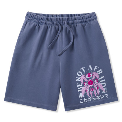 Be Not Afraid Christian Washed Shorts