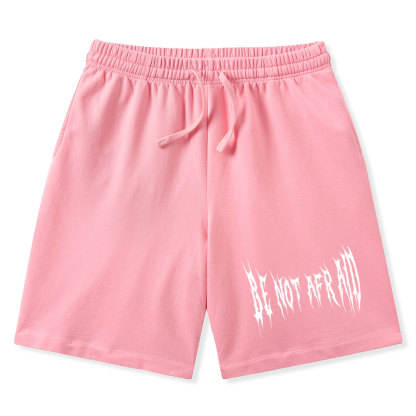 Be Not Afraid Christian Washed Shorts