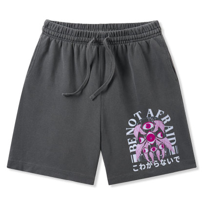 Be Not Afraid Christian Washed Shorts