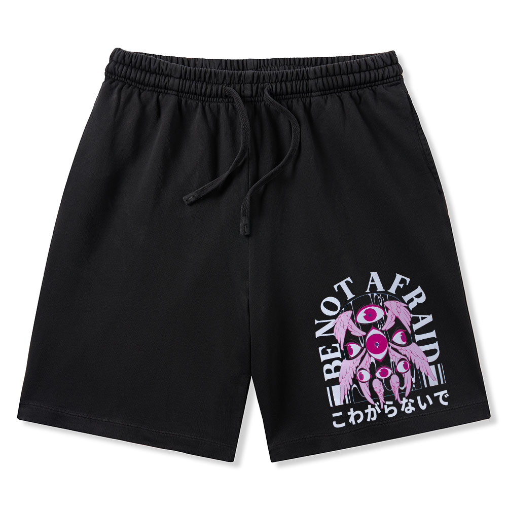 Be Not Afraid Christian Washed Shorts