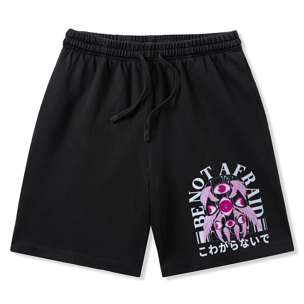 Be Not Afraid Christian Washed Shorts