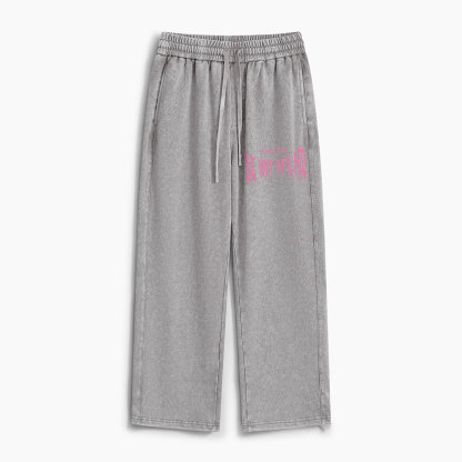 Be Not Afraid Christian Washed Sweatpants 