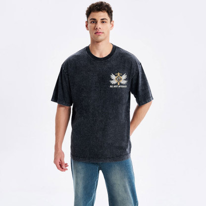 Be Not Afraid Christian Washed T-Shirt