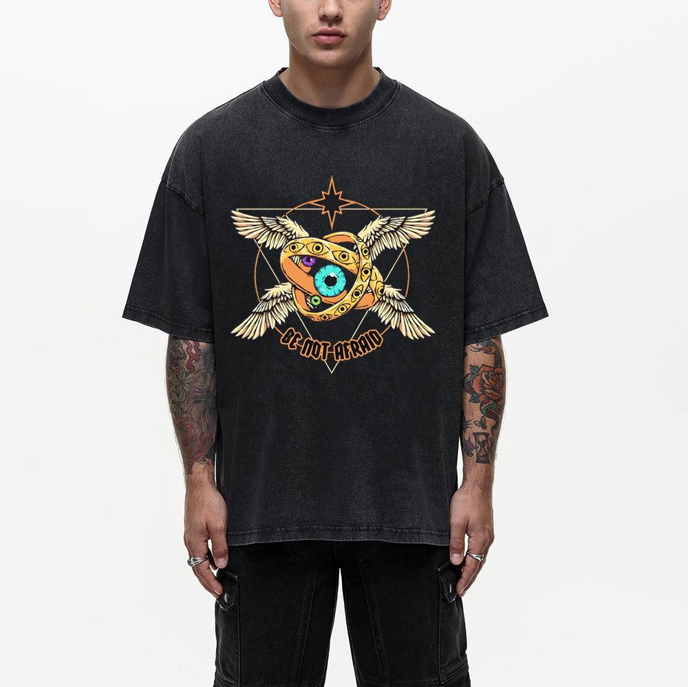 Be Not Afraid Christian Washed T-Shirt