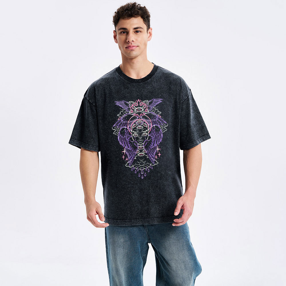 Be Not Afraid Christian Washed T-Shirt