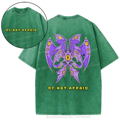 Be Not Afraid Christian Washed T-Shirt