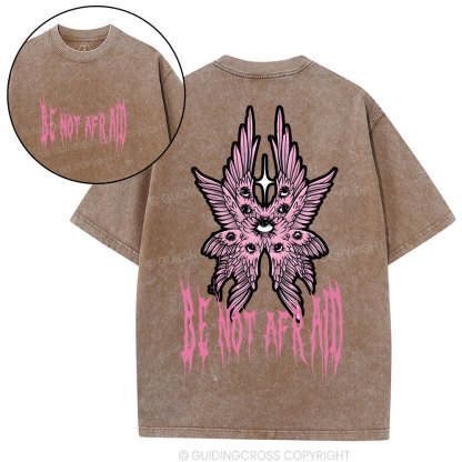 Be Not Afraid Christian Washed T-Shirt