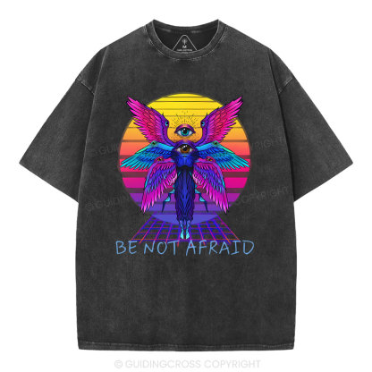 Be Not Afraid Christian Washed T-Shirt