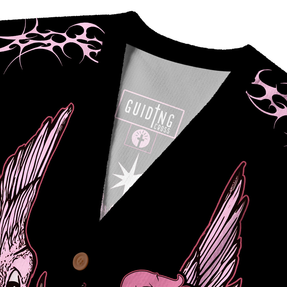 Be Not Afraid Furry Christian Lightweight Cardigan