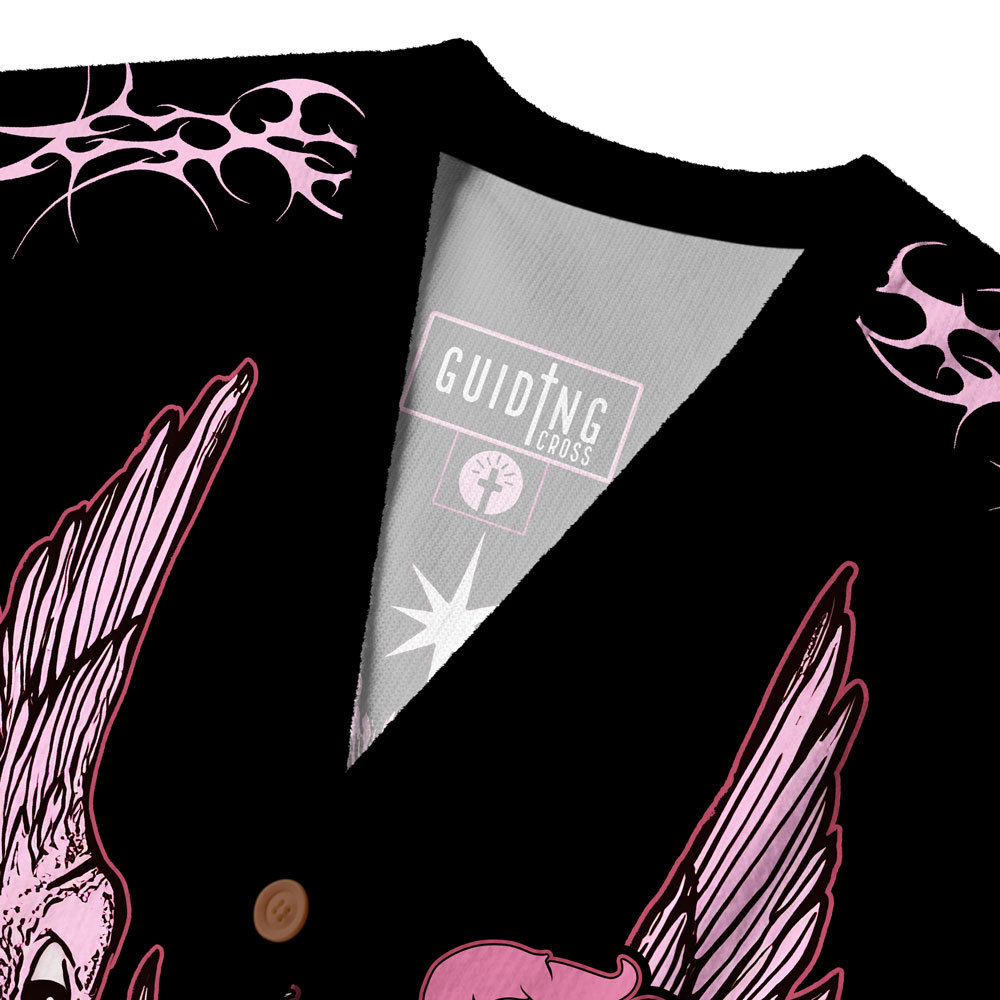 Be Not Afraid Furry Christian Lightweight Cardigan