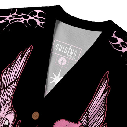 Be Not Afraid Furry Christian Lightweight Cardigan