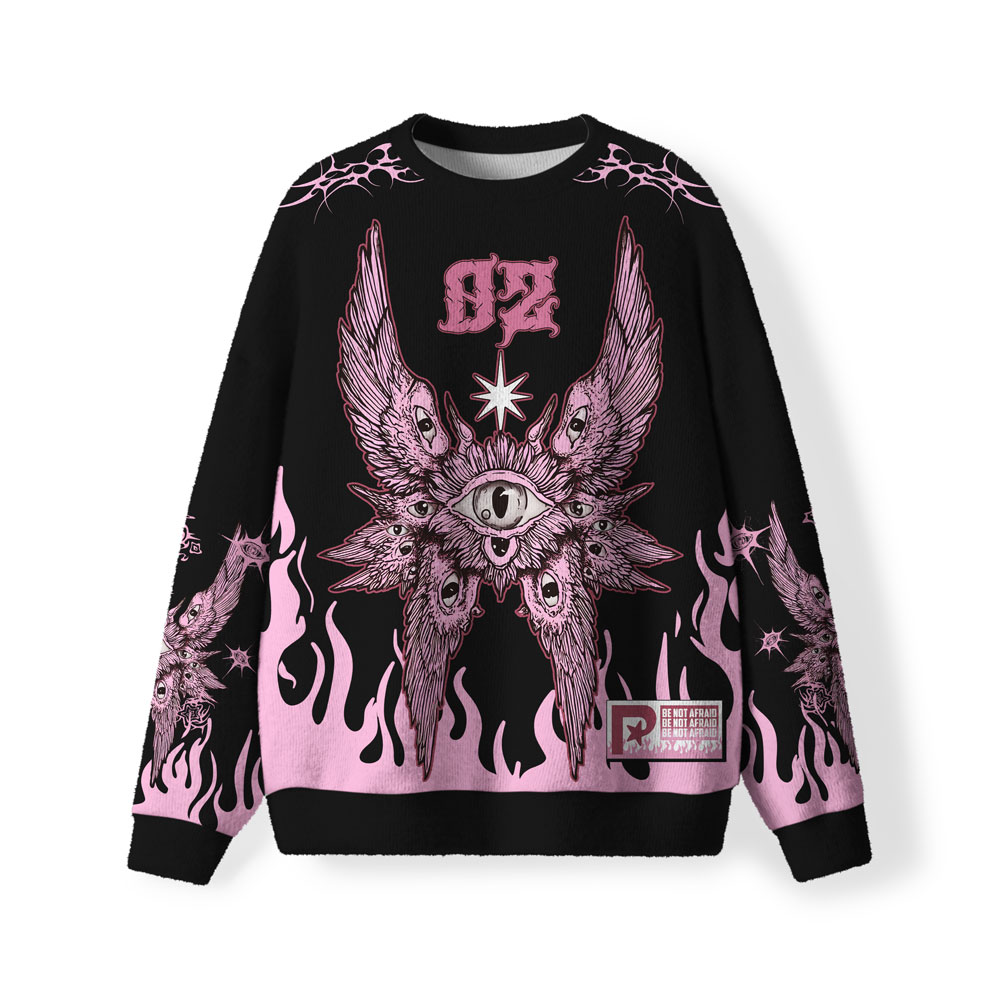 Be Not  Afraid Furry Christian Lightweight Sweater