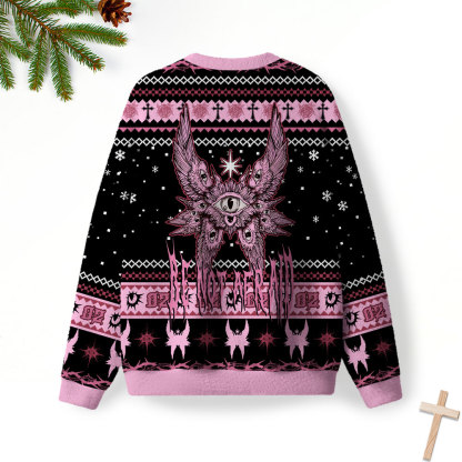 Be Not Afraid Furry Christian Lightweight Sweater