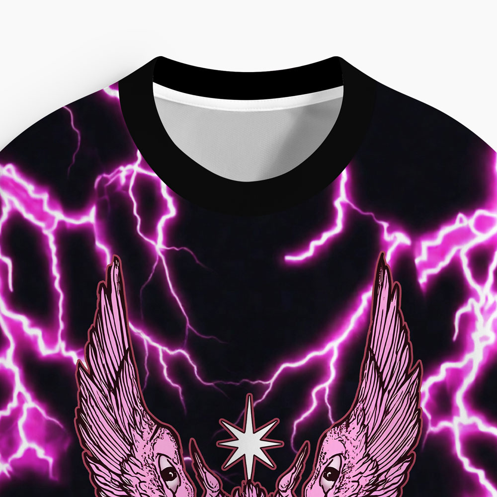 Be Not Afraid Oversized All-Over Print Christian T-Shirt