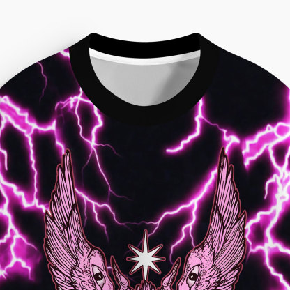 Be Not Afraid Oversized All-Over Print Christian T-Shirt