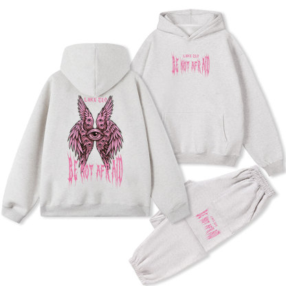 Be Not Afraid Seraphim Christian Fleece Hoodie Set
