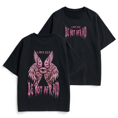 Be Not Afraid Seraphim Christian Heavy Cotton T-Shirt