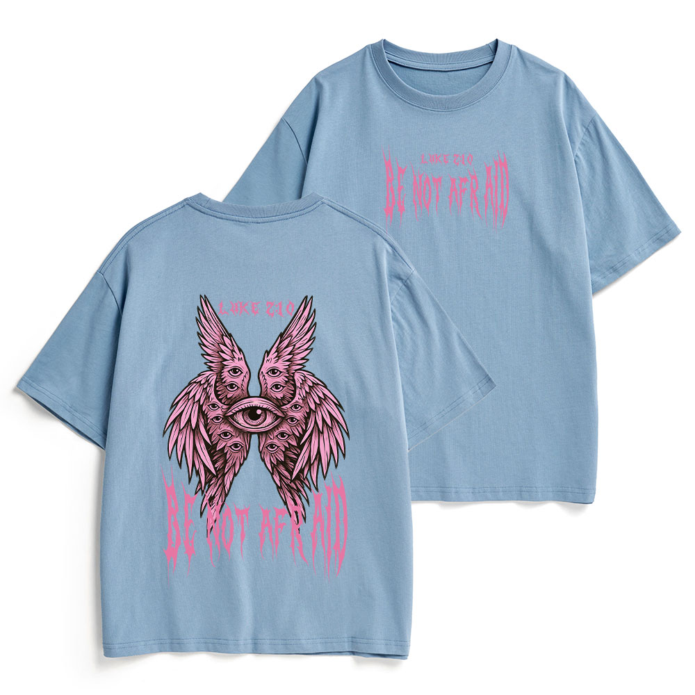 Be Not Afraid Seraphim Christian Heavy Cotton T-Shirt