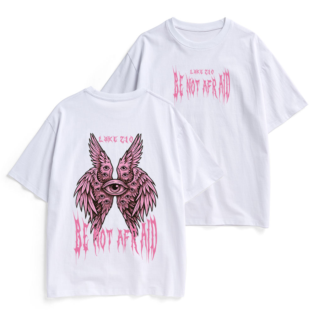 Be Not Afraid Seraphim Christian Heavy Cotton T-Shirt