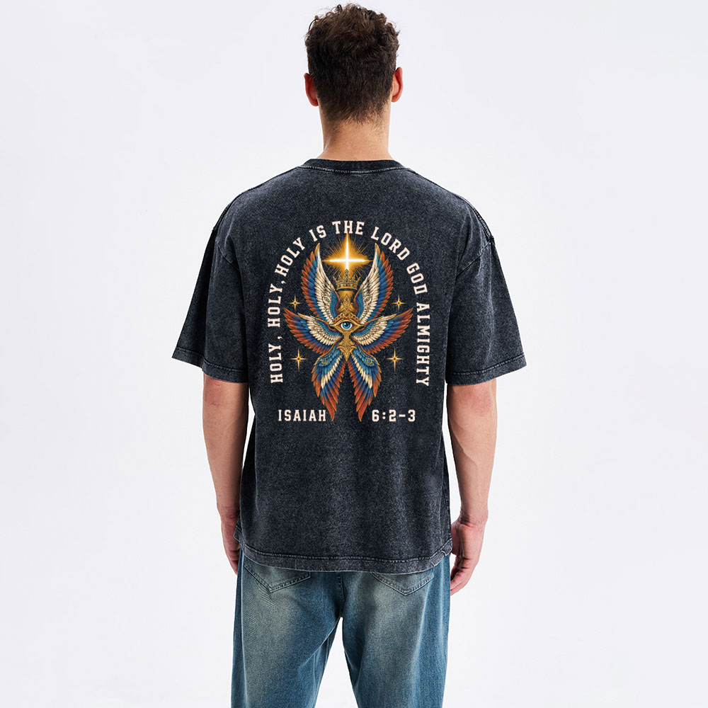 Be Not Afraid Christian Washed T-Shirt
