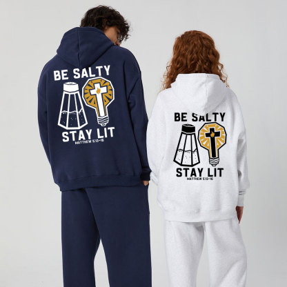 Be Salty Stay Lit Premium Fleece Hoodie Set