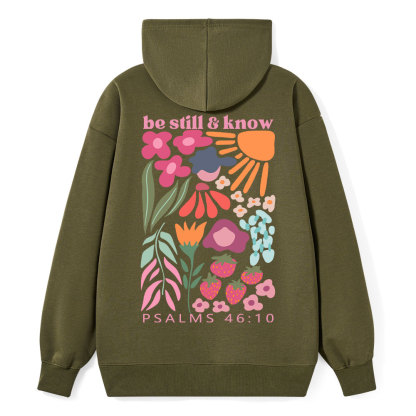 Be Still And Know Christian Classic Hoodie
