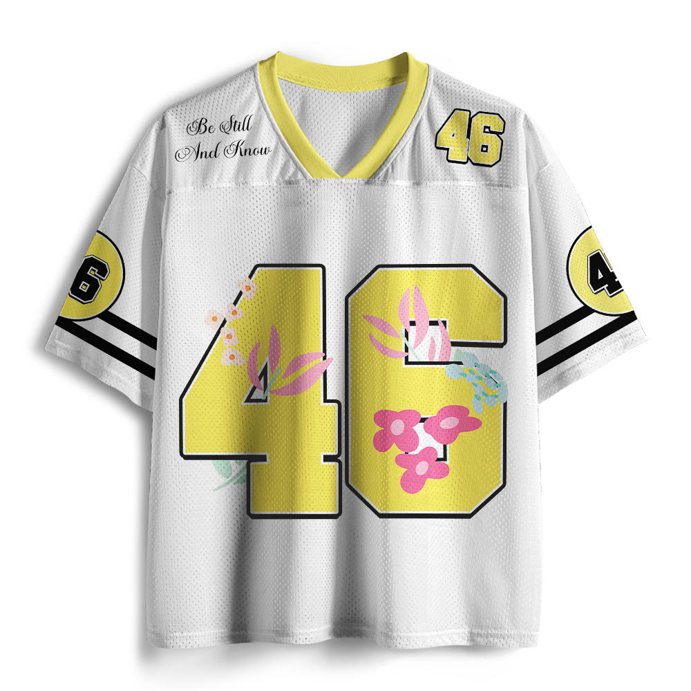 Be Still And Know Christian Mesh Jersey