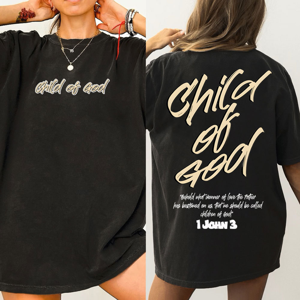 Child Of God Christian Washed T-Shirt