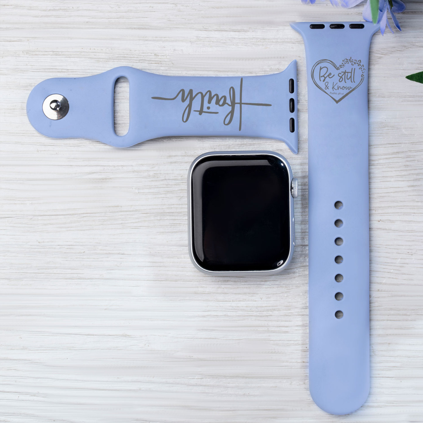 Be Still And Know Christian Watch Band