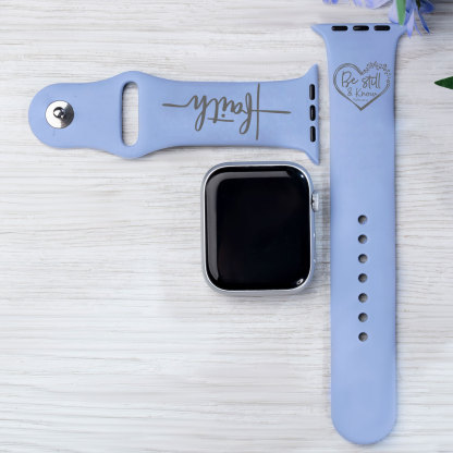 Be Still And Know Christian Watch Band