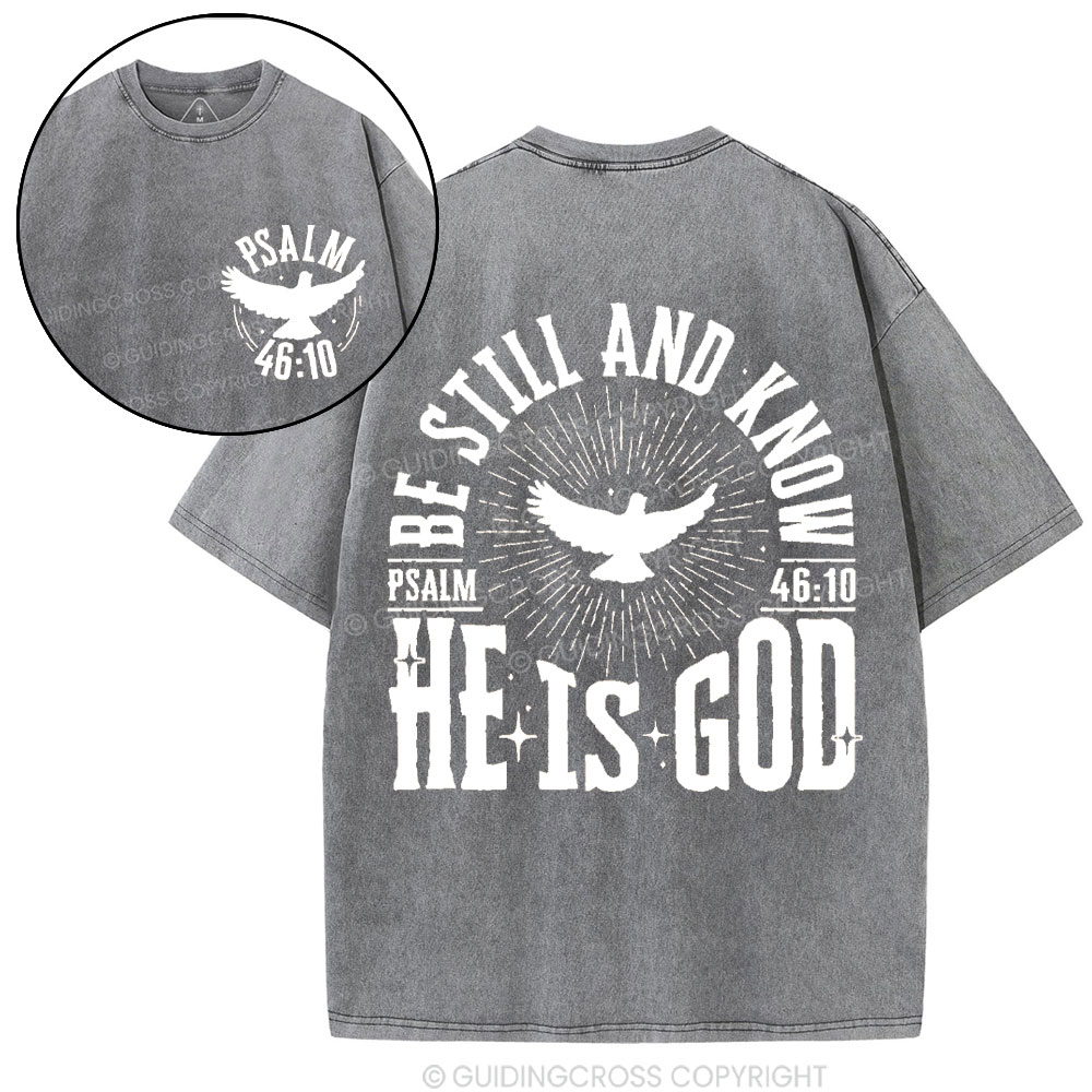 Double-sided sample washed T-Shirt Sale - GuidingCross